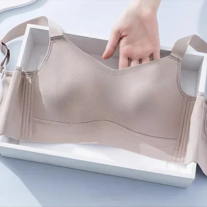 Anti-sagging large breast support Ice Silk bra ( Pack of 3 )