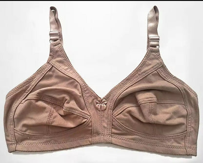 50% OFF | PACK OF 3 IMPORTED PURE STRETCHABLE COTTON BRA